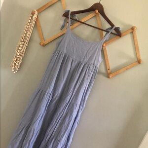 Zara Light Blue Maxi Dress